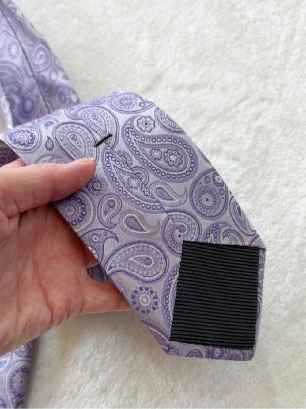 Nordstrom Paisley silk tie